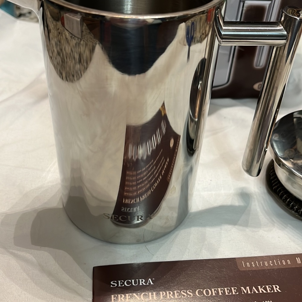 Secura French Press Coffee Maker - Picture 3 of 6